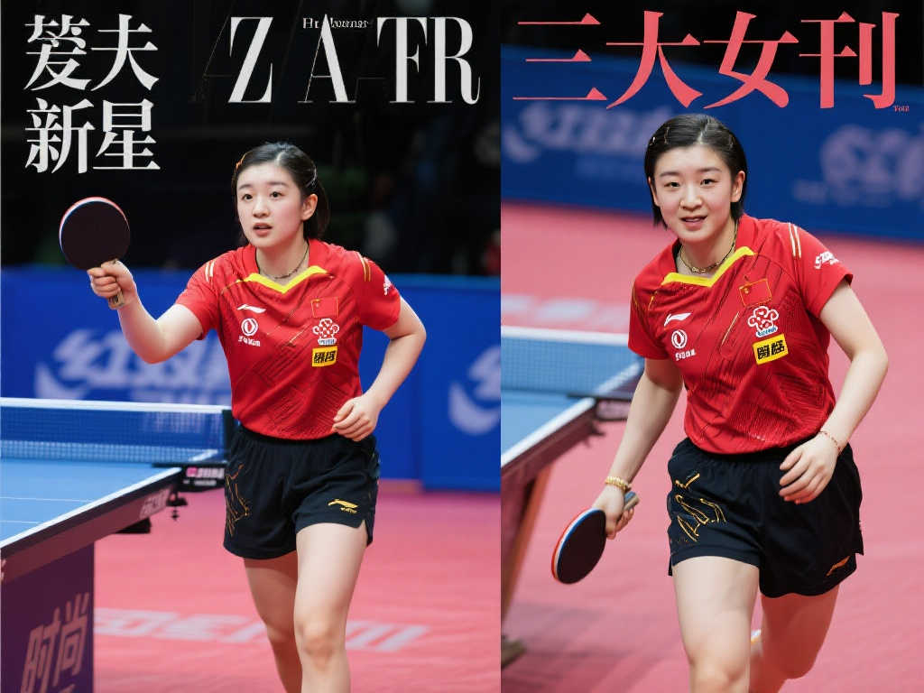 孙颖莎8个月闪耀三大女刊，创运动员历史新篇